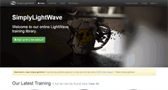 Desktop Screenshot of forum.simplylightwave.com