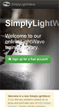 Mobile Screenshot of forum.simplylightwave.com